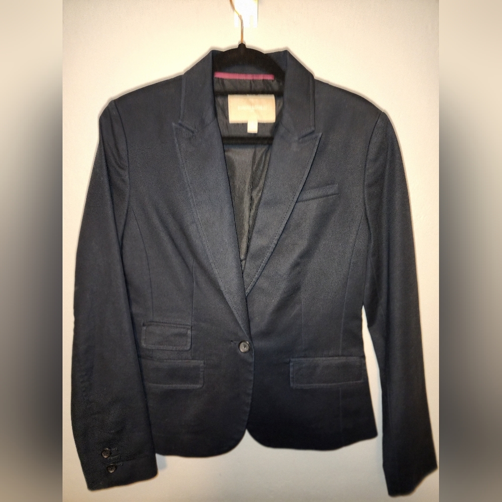 BANANA REPUBLIC navy blue blazer